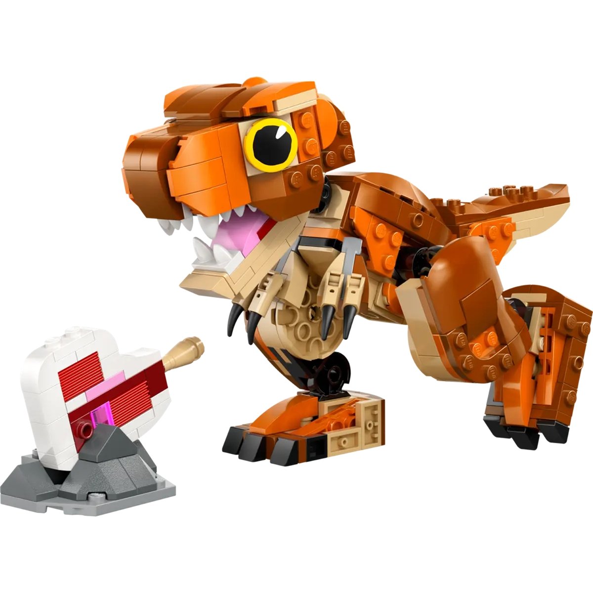 Jurassic World Petite Mangeuse : la femelle T. rex multicolore, LEGO