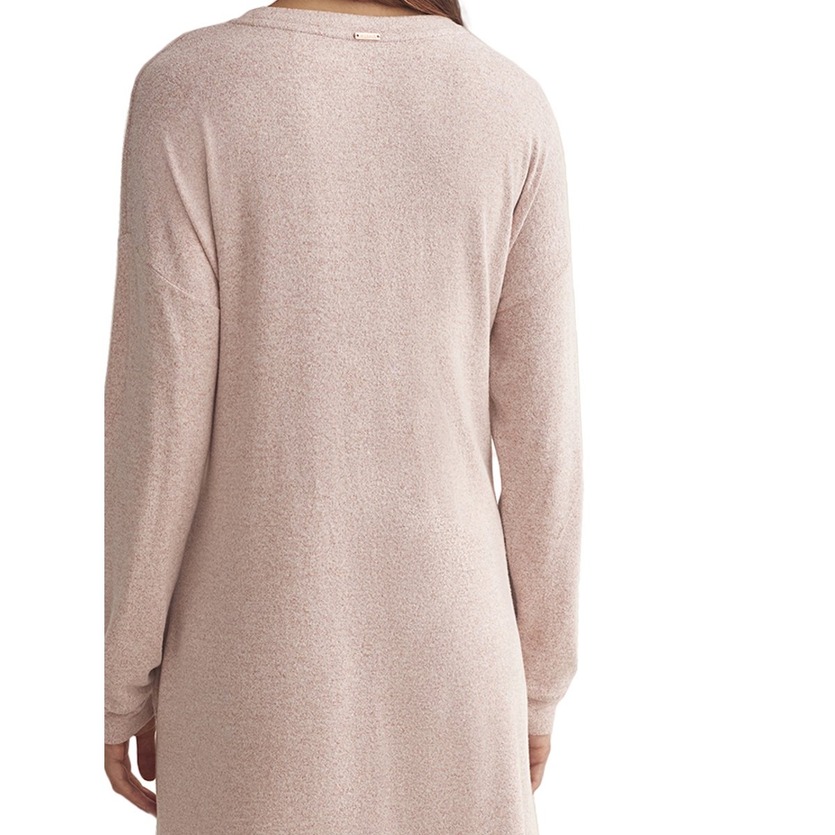 Chemise de nuit manches longues BASIC P82 rose, SELMARK