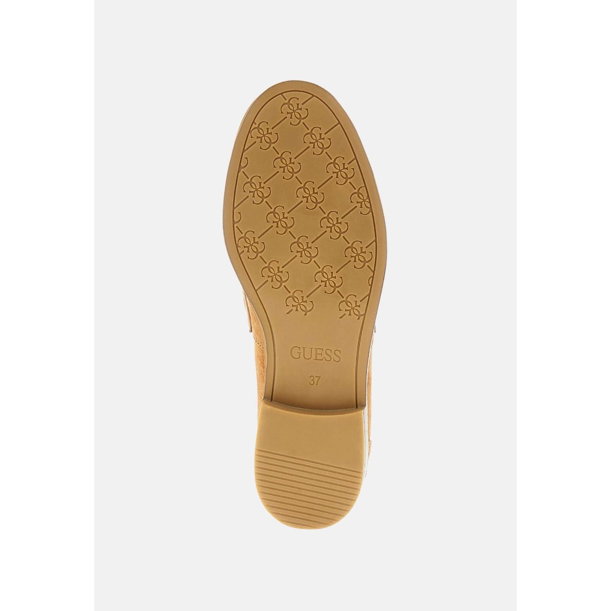 Mocassin En Cuir Véritable Beliso marron, GUESS