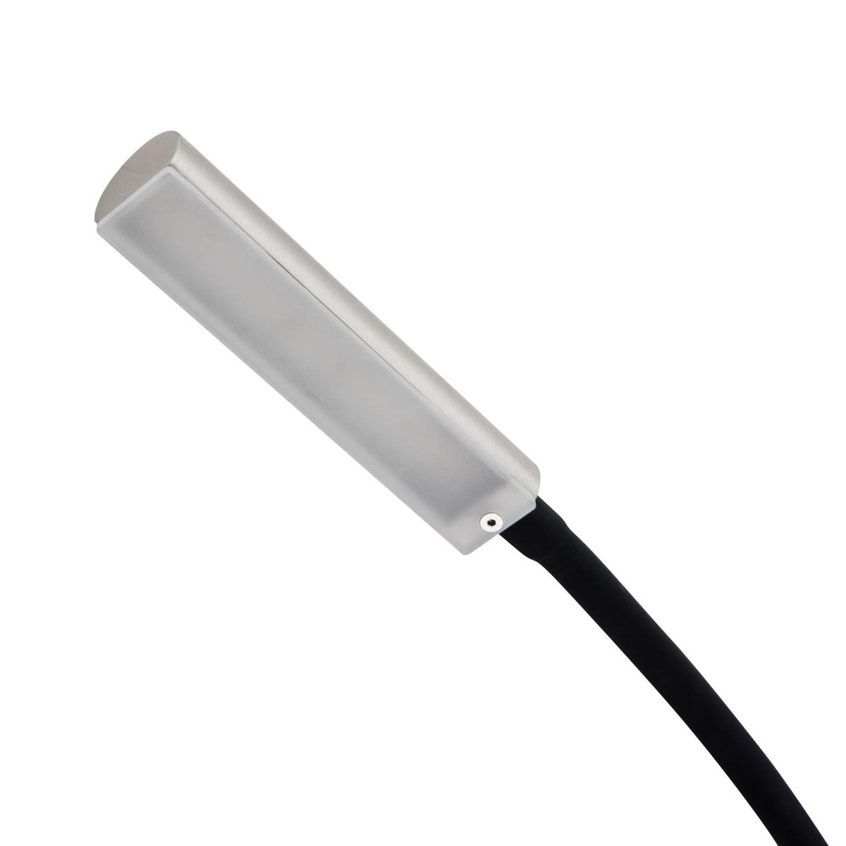 Applique en métalLED, Flexola nickel, noir, LINDBY