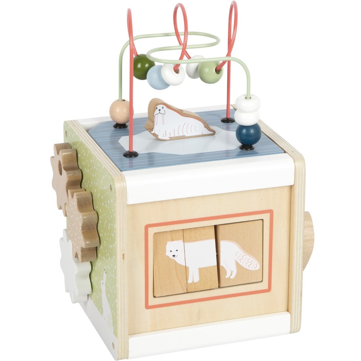 Cube de motricité Arctic bleu, SMALL FOOT COMPANY