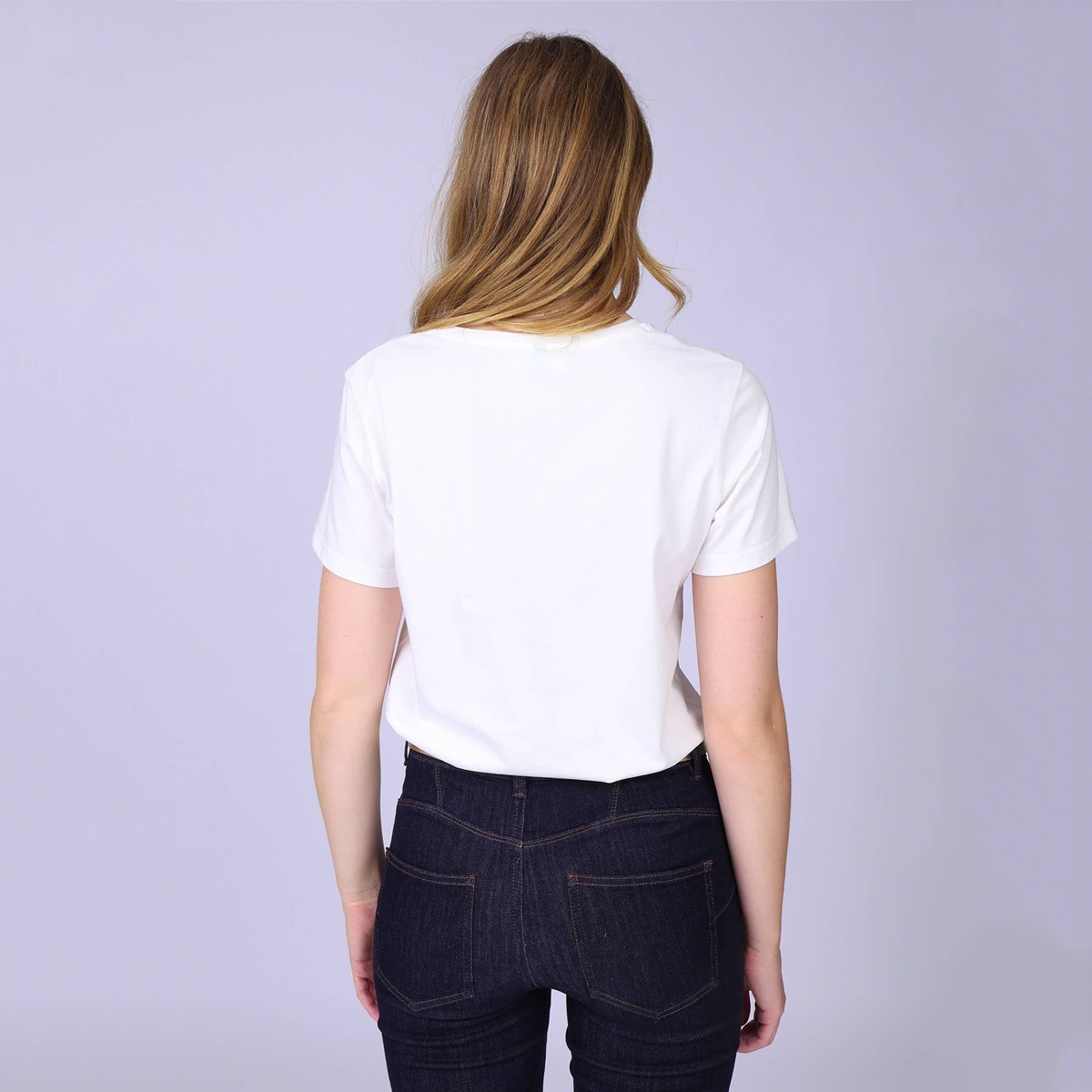 T-shirt teckel blanc casse, MISE AU GREEN