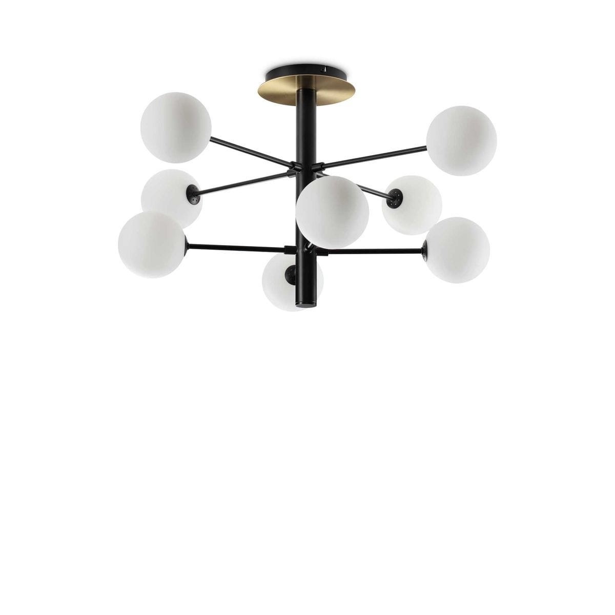 Plafonnier COSMOPOLITAN noir, IDEAL LUX