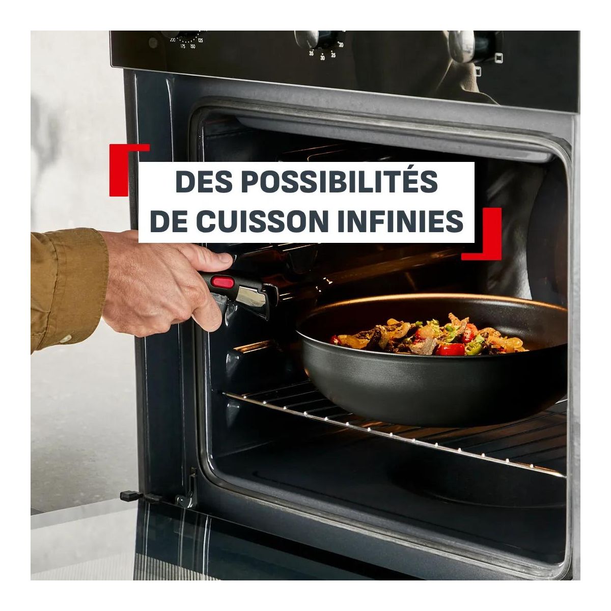 Poêle Ingenio Excellence 24cm noir, TEFAL