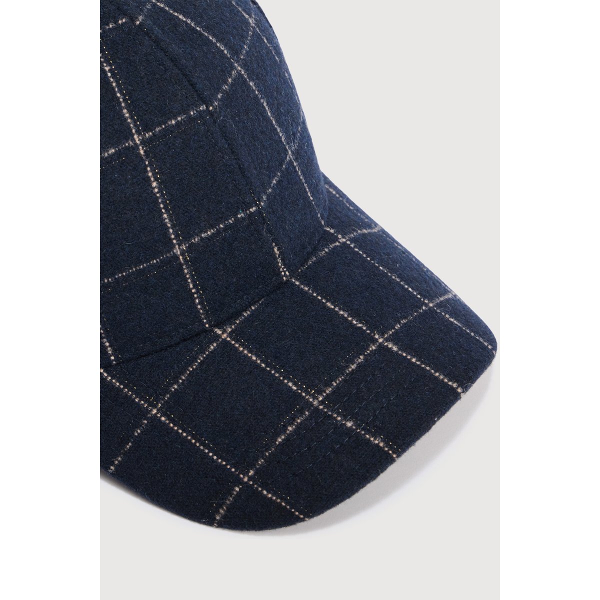 Casquette en tweed bleu, BONOBO
