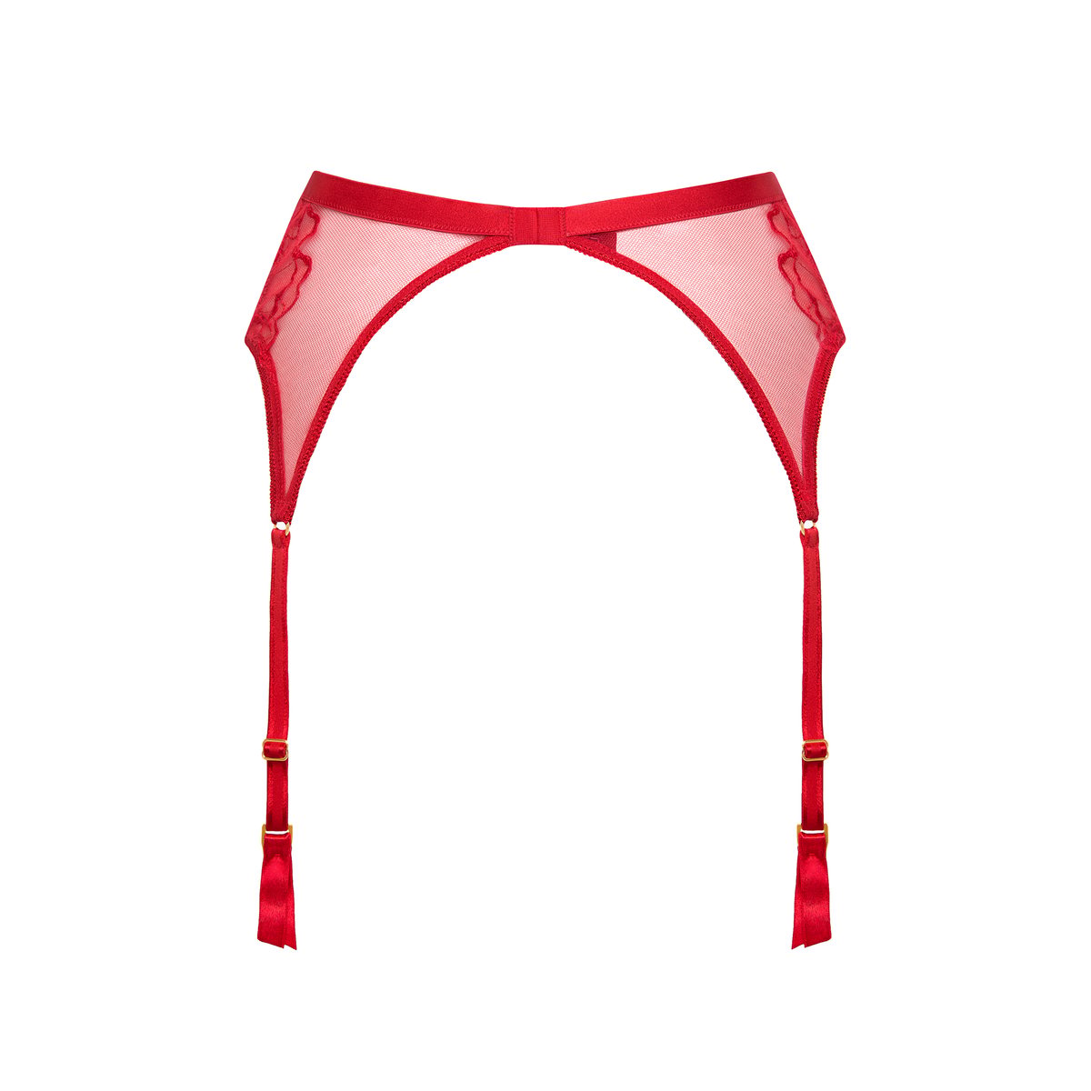 Porte-jarretelles MIRACLE rouge, LISCA