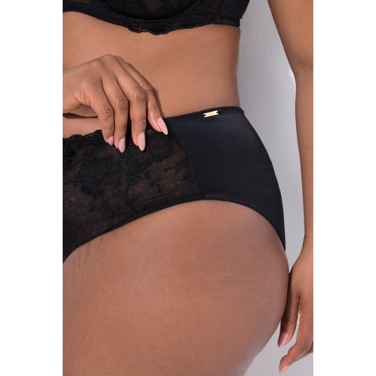 Culotte maxi TruYou noir, ULLA POPKEN