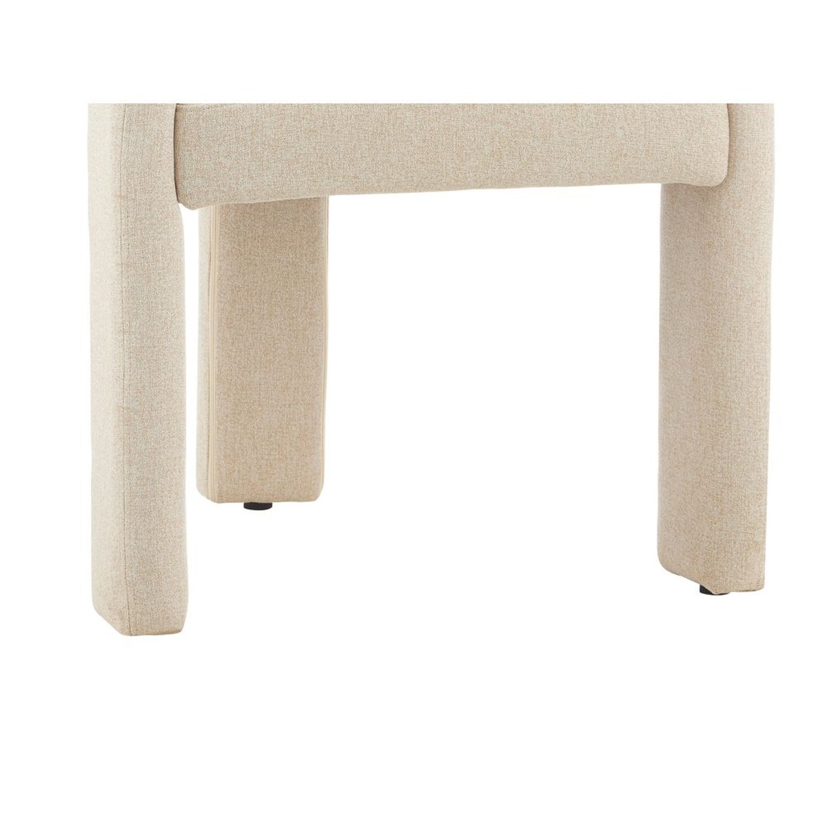 Chaise repas 3 pieds full tissu sable, ZAGO