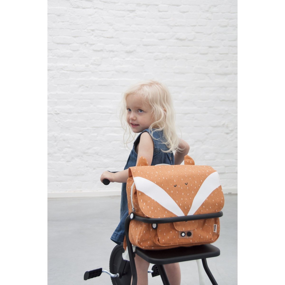 Cartable A4 maternelle MR. FOX orange, TRIXIE