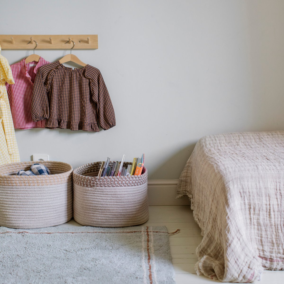 Panier Kilo LITTLE CHEFS beige, LORENA CANALS