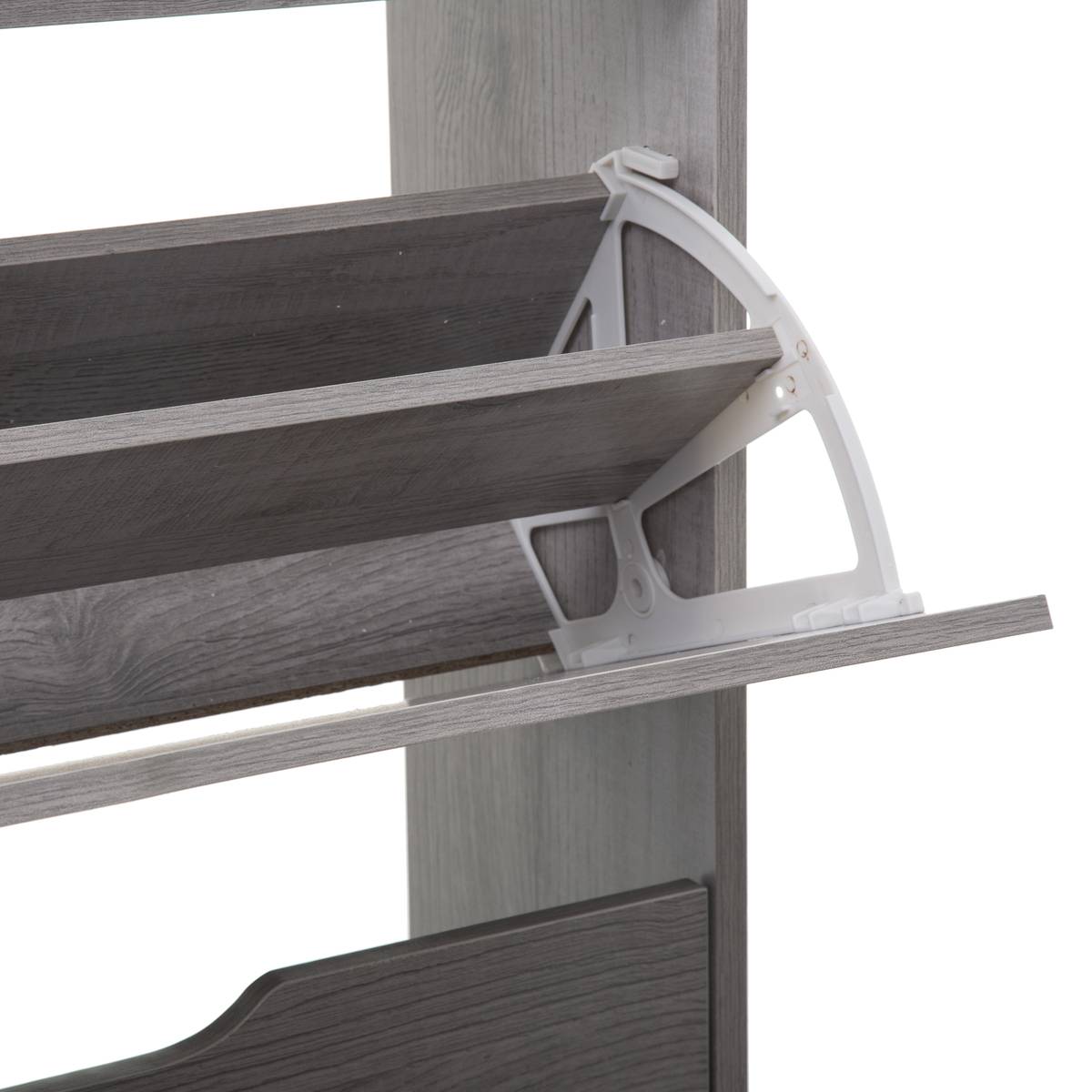 Meuble range-chaussures 3 tiroirs effet chêne gris, 5FIVE SIMPLY SMART