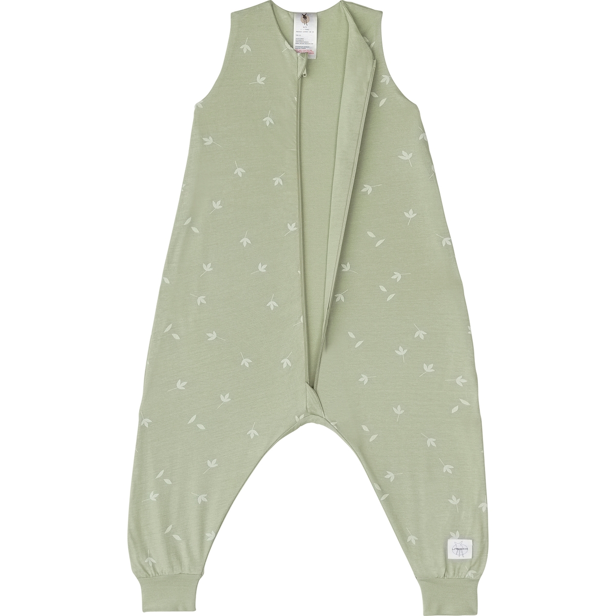 Combinaison pour dormir vert olive, blanc, LASSIG