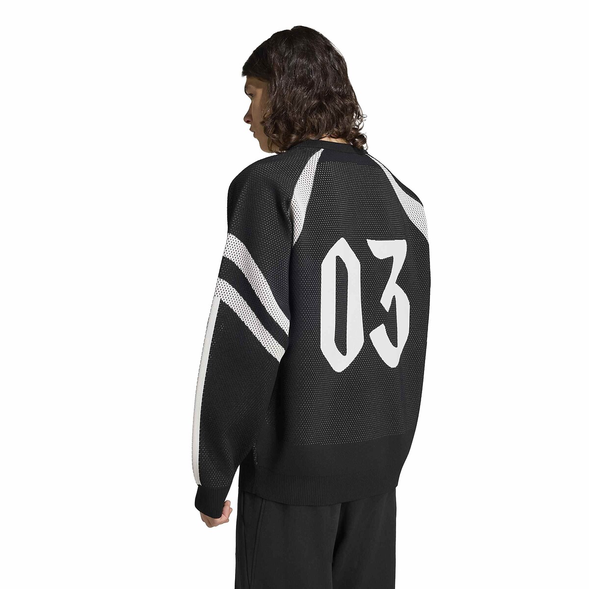 Sweat loose, HOUSE OF TIRO noir, ADIDAS SPORTSWEAR