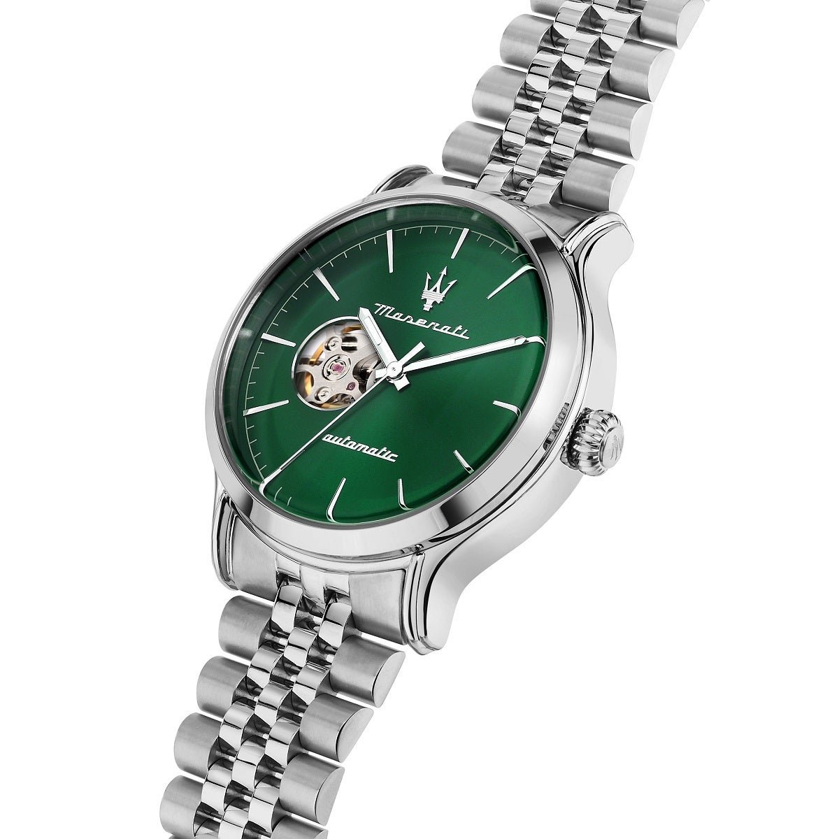 Montre Analogique EPOCA argenté vert argenté, MASERATI