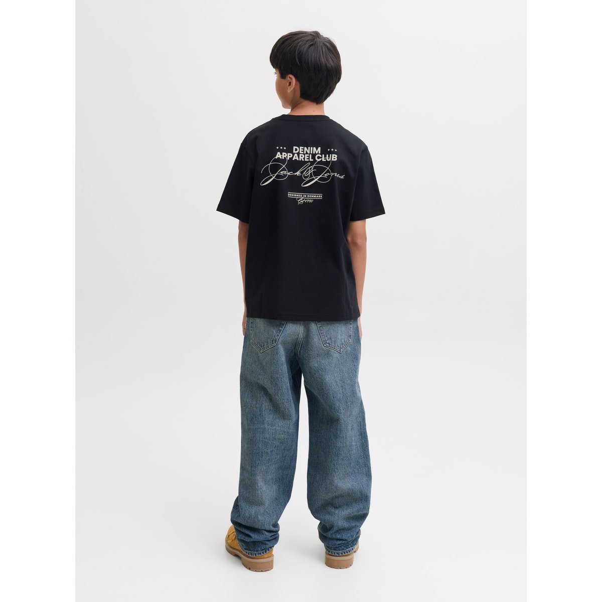 T-Shirt black 1, JACK & JONES JUNIOR