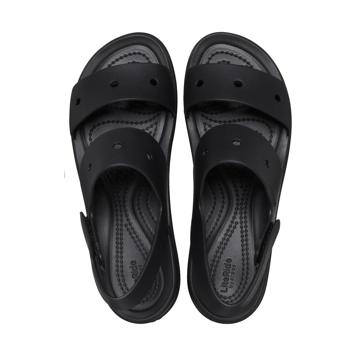 Sandales à Scratches Brooklyn noir, CROCS