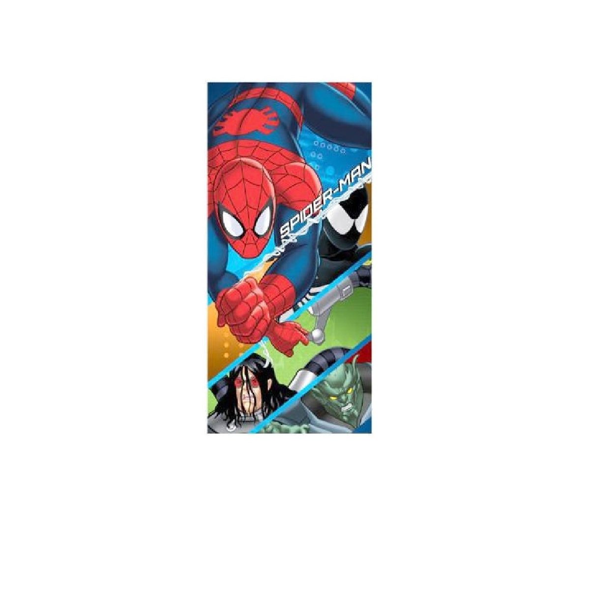 Serviette de bain ou drap de plage 70 x 150 cm rouge, EDEN