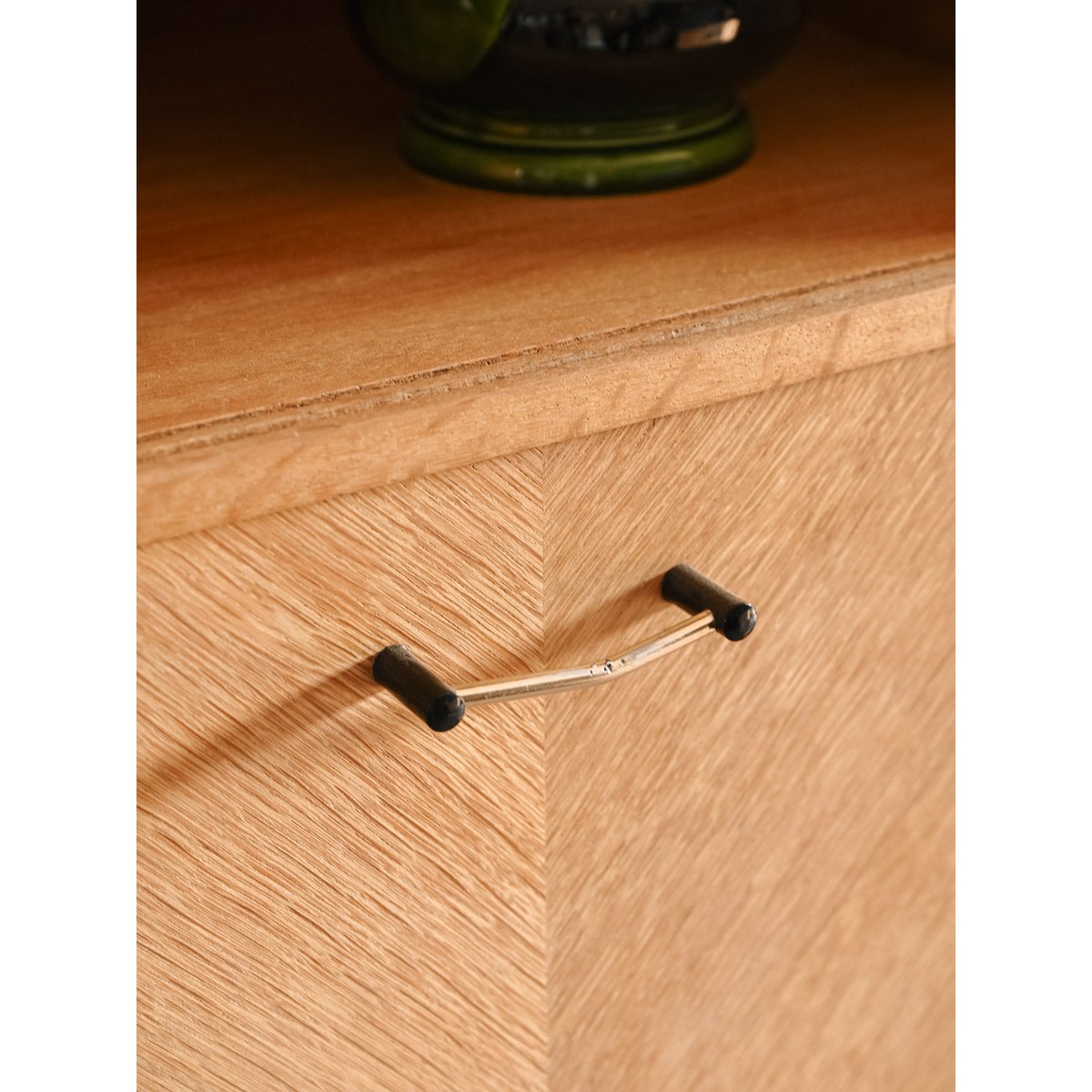 Secrétaire scandi en bois Honoré N°228 - Bon état bois clair, DEBONGOUT