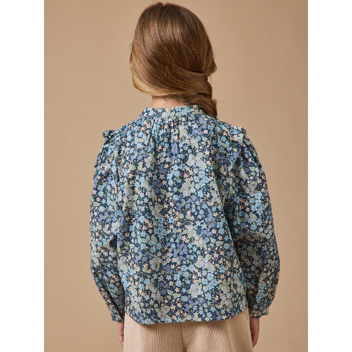 Chemise velours tissu Liberty liberty berry harvest, CYRILLUS