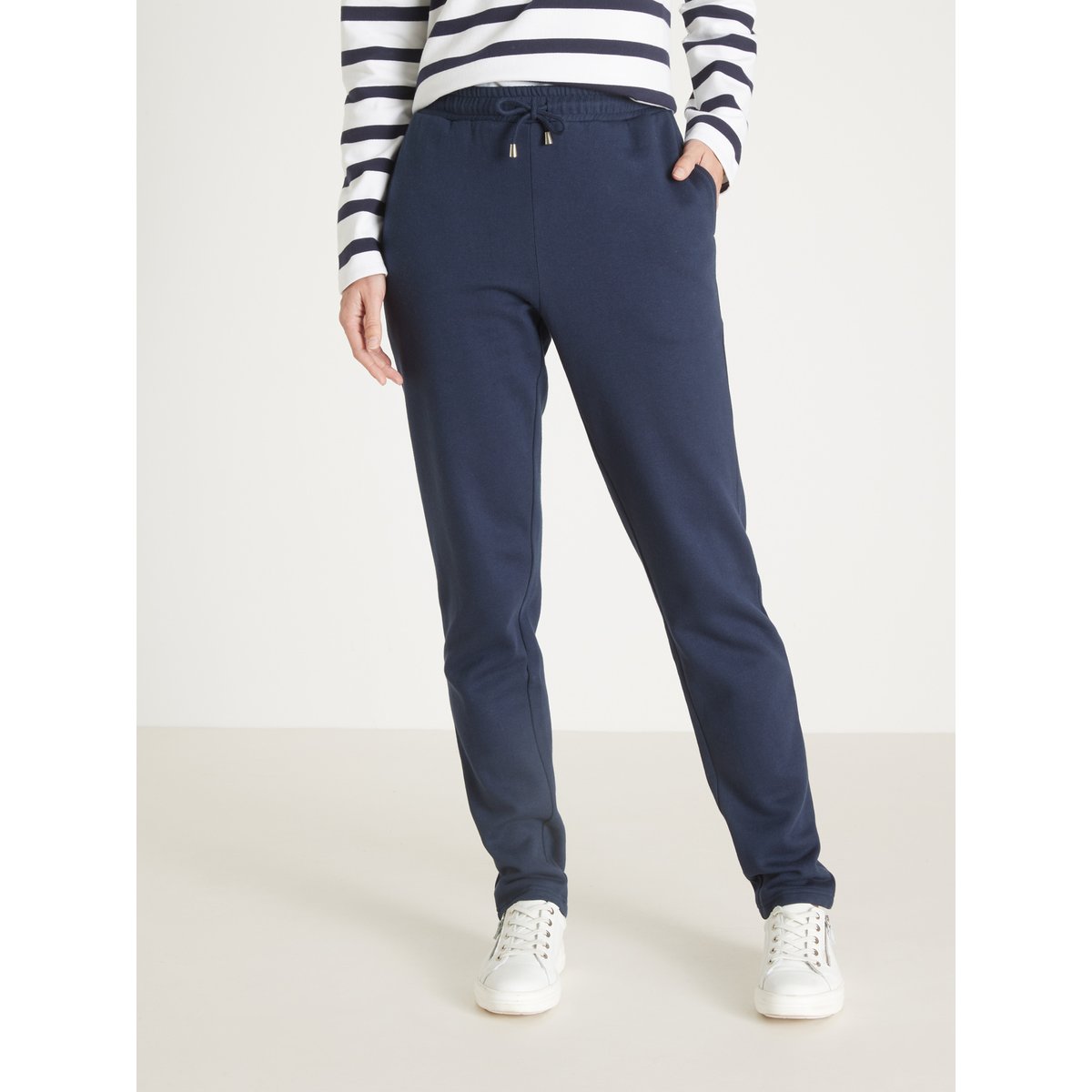 Pantalon de jogging molletonné marine, DAXON