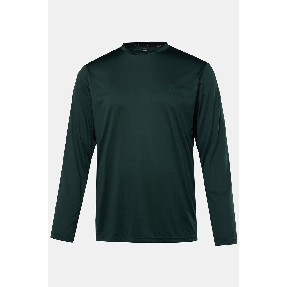Maillot de corps de ski à manches longues. vert minuit, JP1880