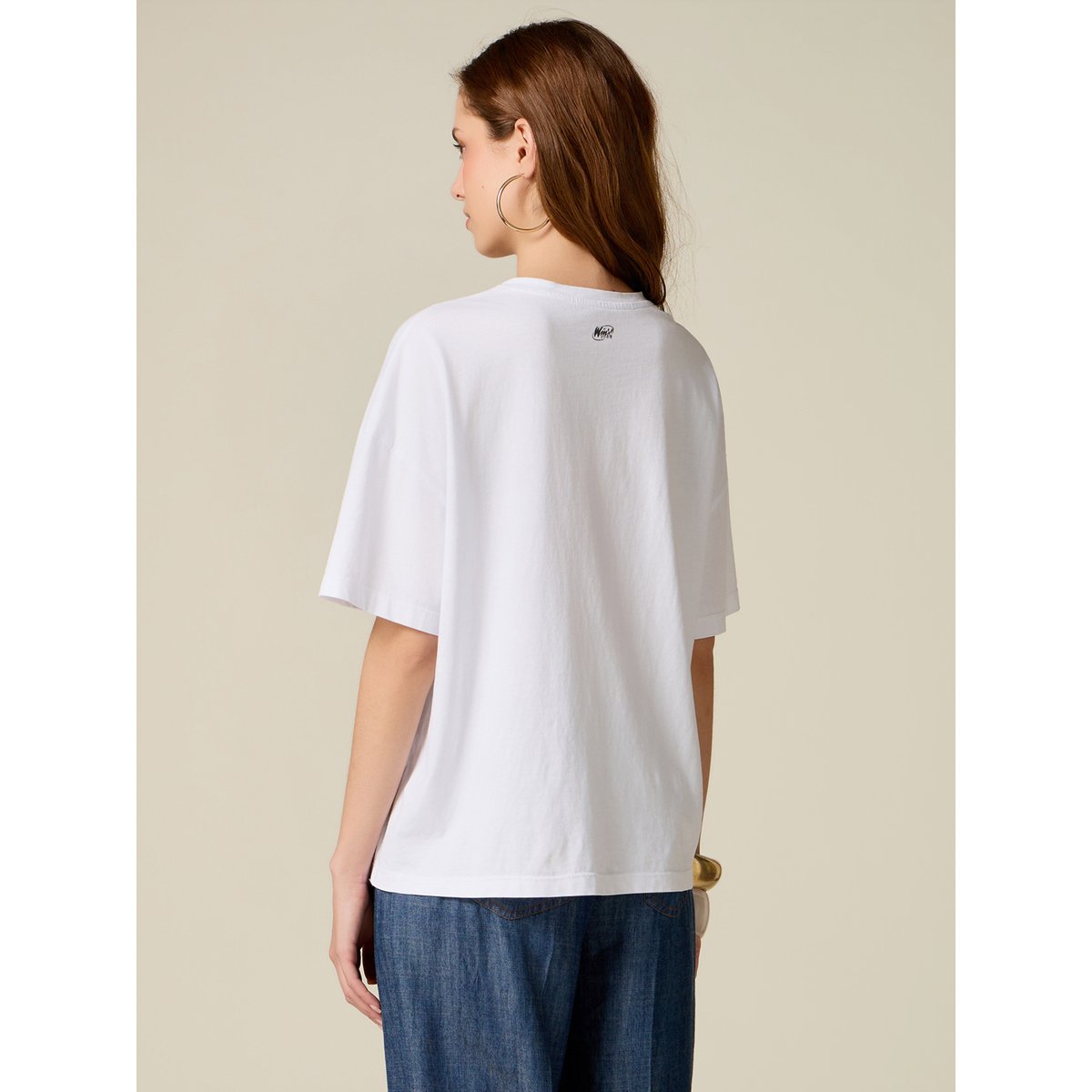 T-shirt Winx avec cristaux et sertissages blanc, OLTRE