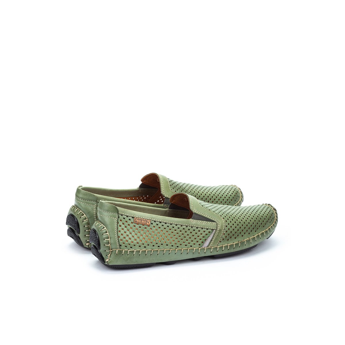 Mocassins cuir Jerez mint green, PIKOLINOS