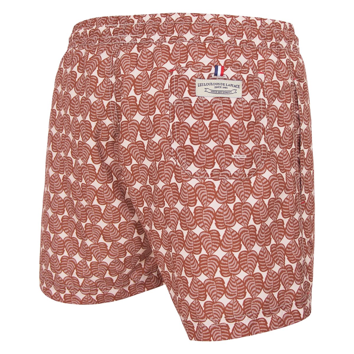 Short de bain MONTAUK 812 Palma marron, LES LOULOUS DE LA PLAGE
