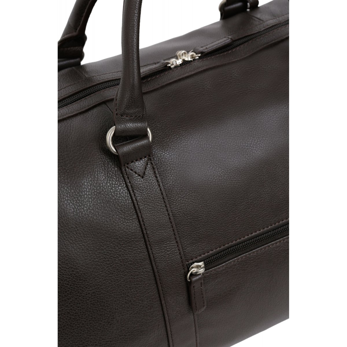 Sac de voyage CONFORT marron foncé, HEXAGONA