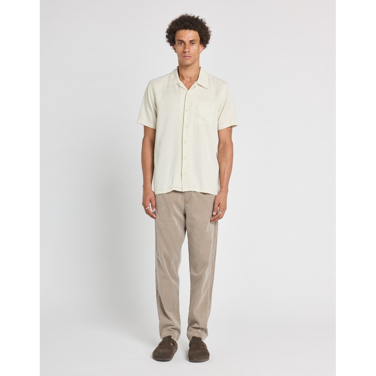 PANTALON LOOSE TEAK taupe, PULLIN