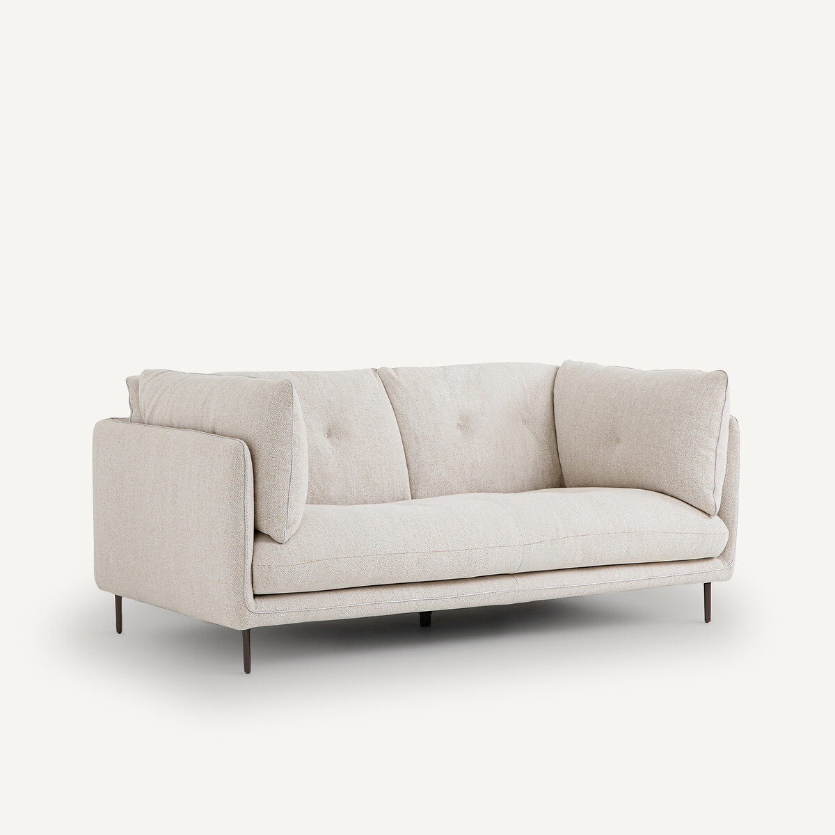 2P-Sofa, Tweed, Botero elfenbein, AM.PM