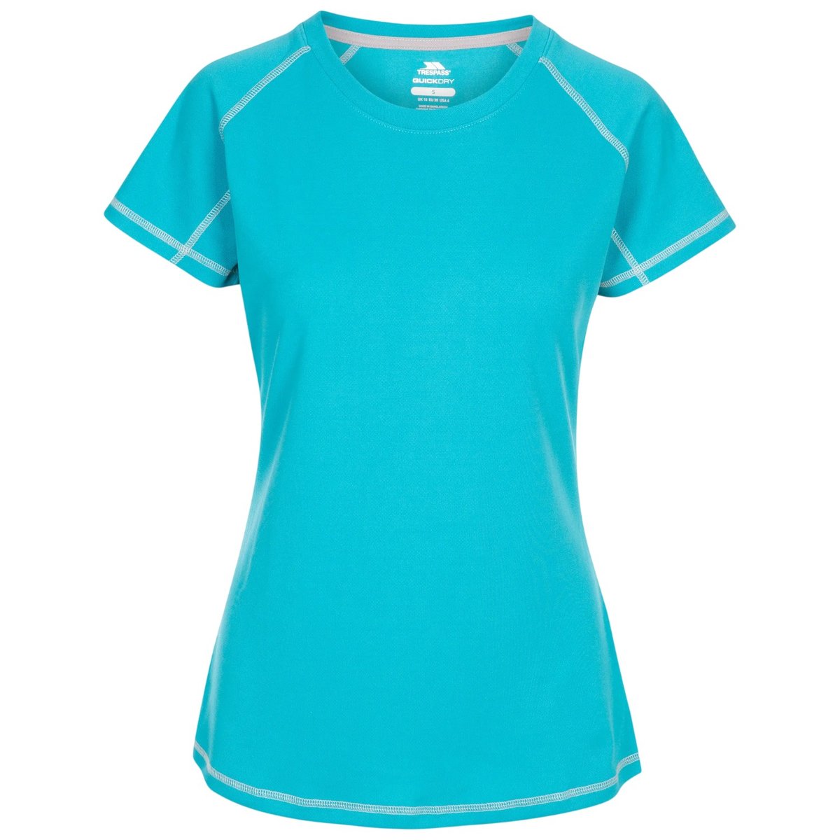 T-shirt de sport manches courtes VIKTORIA bleu, TRESPASS