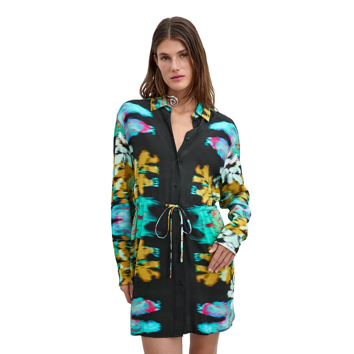 Robe à manches longues M C Lacroix noir, DESIGUAL