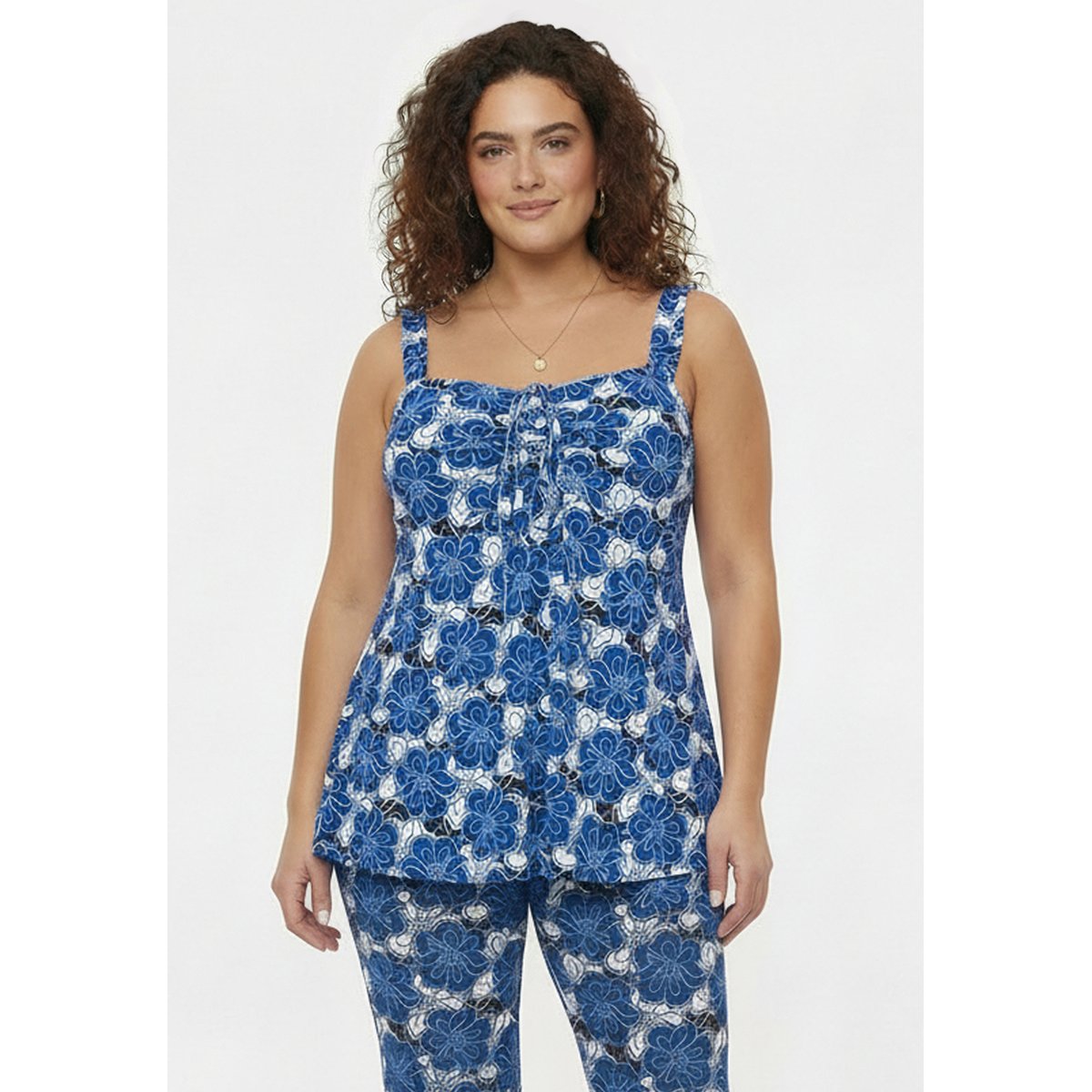 Débardeur sans manches bleu, YOEK