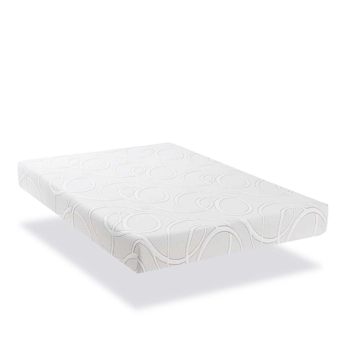 Matelas Mémoire de forme 21 cm POSÉIDON blanc, OLYMPE LITERIE