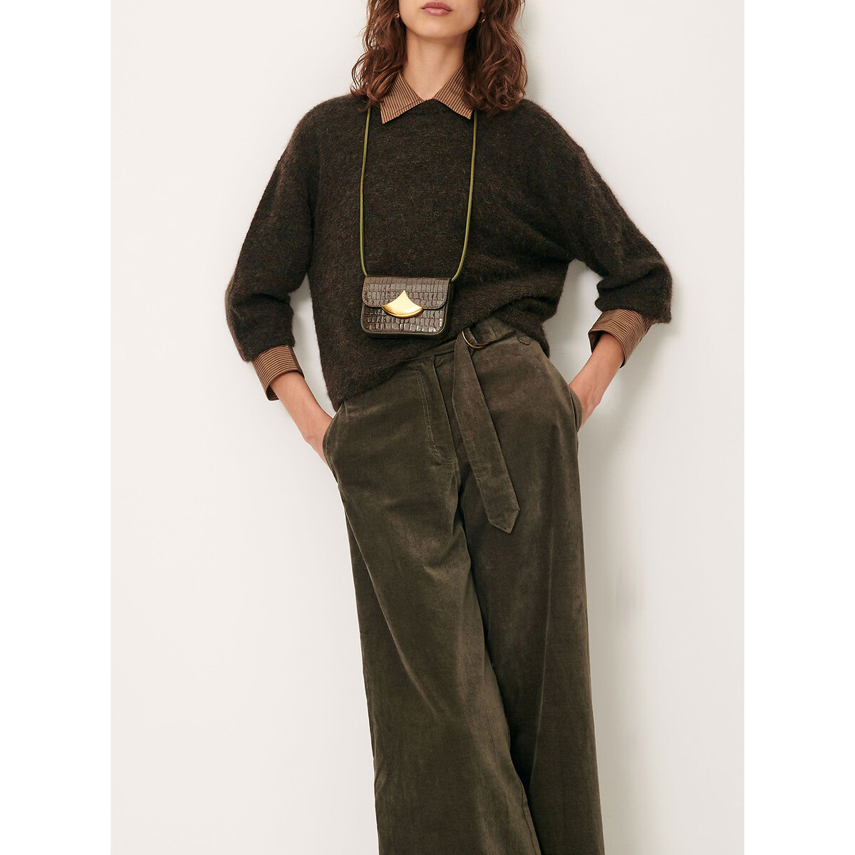 Darm Loose Fit Velour Trousers 90005637, SESSUN
