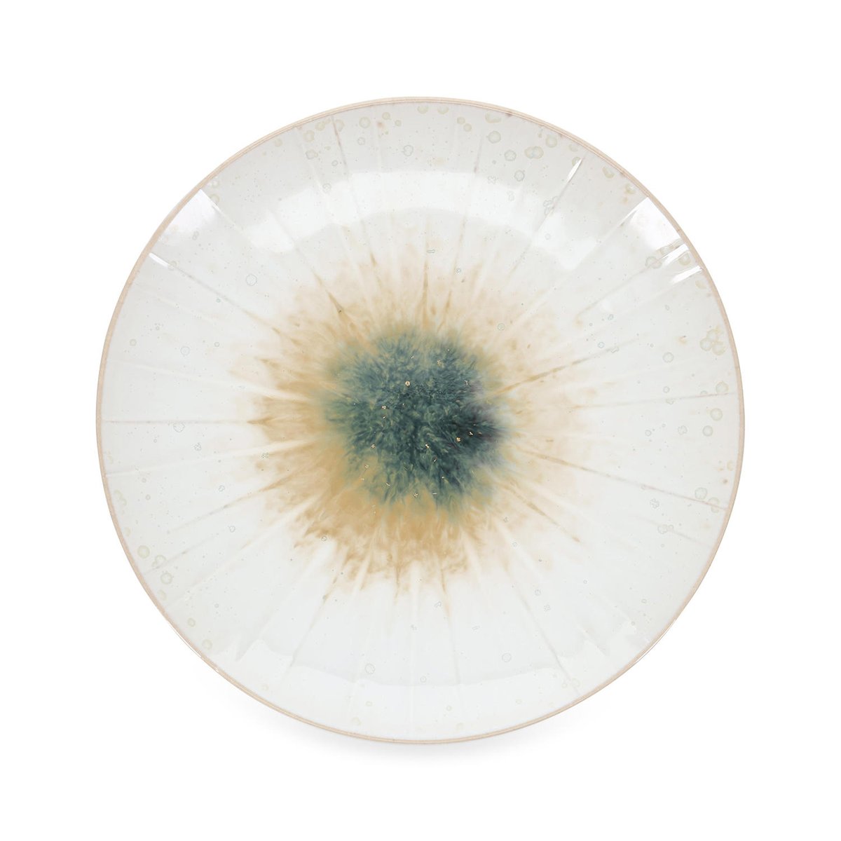 Lot de 4 assiettes 23 cm ECLIPSE beige, SP COLLECTION