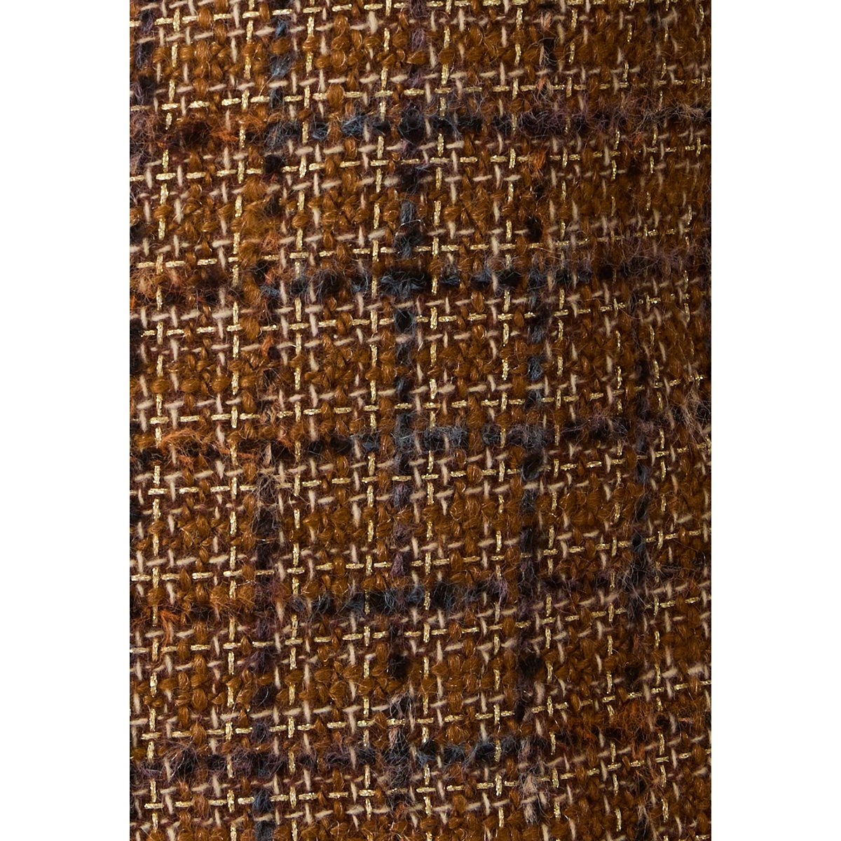Veste effet tweed marron camel, DAMART