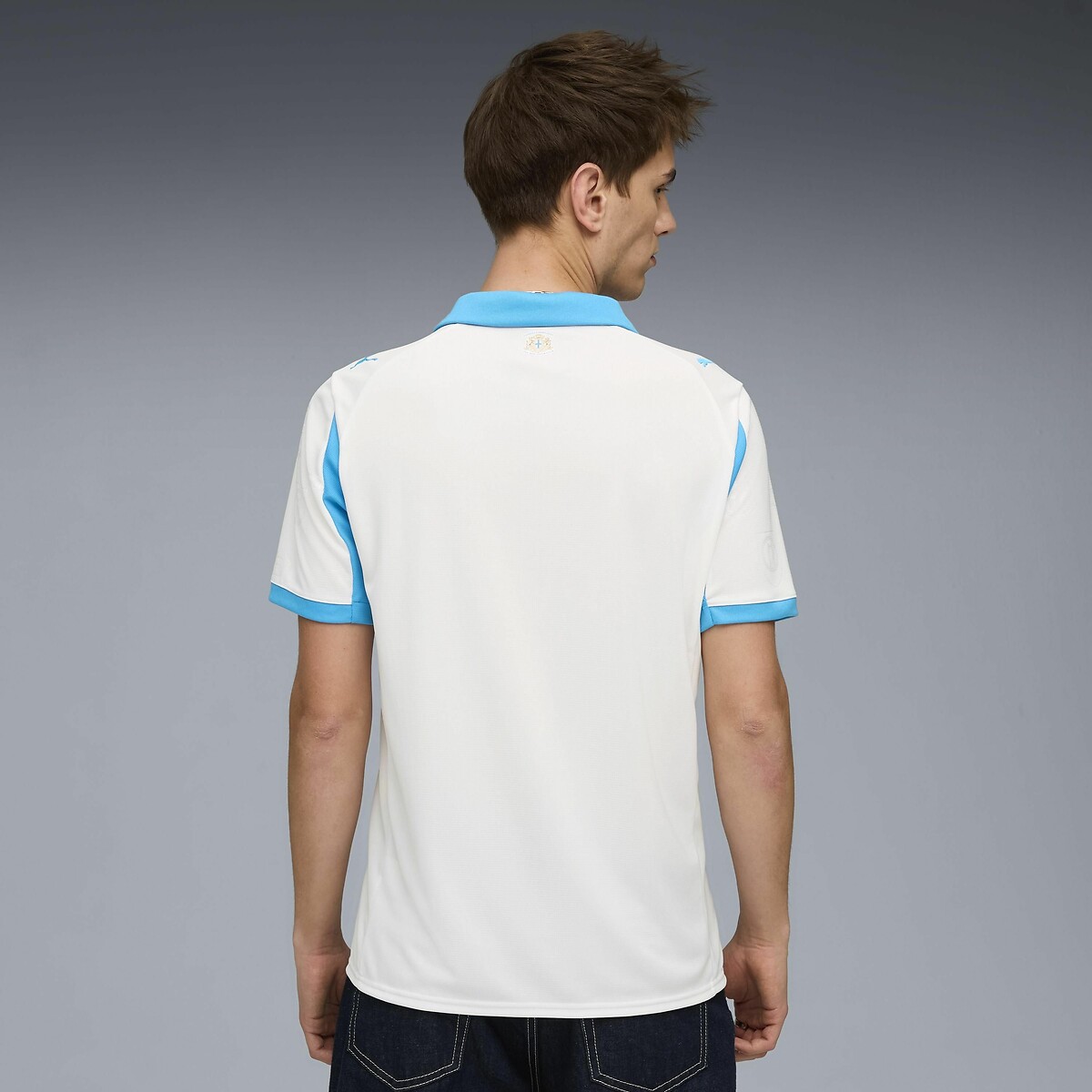 Olympique De Marseille Home Jersey white/blue, PUMA