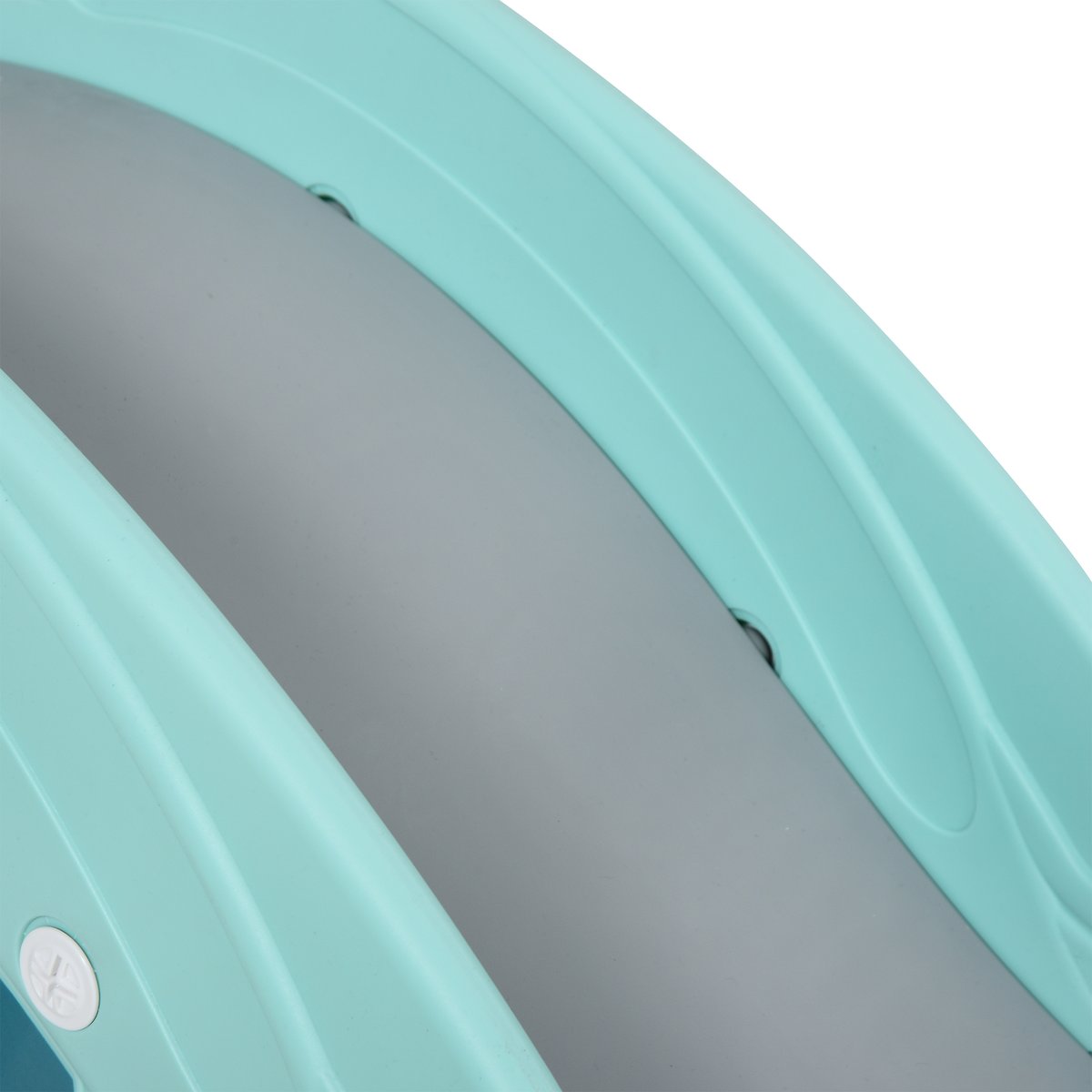 Cheval à bascule pour enfants Plastique Vert bleu, HOMCOM