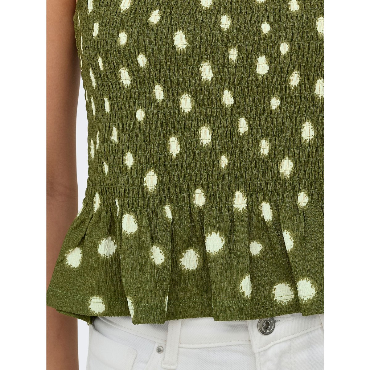 Top capulet olive, ONLY