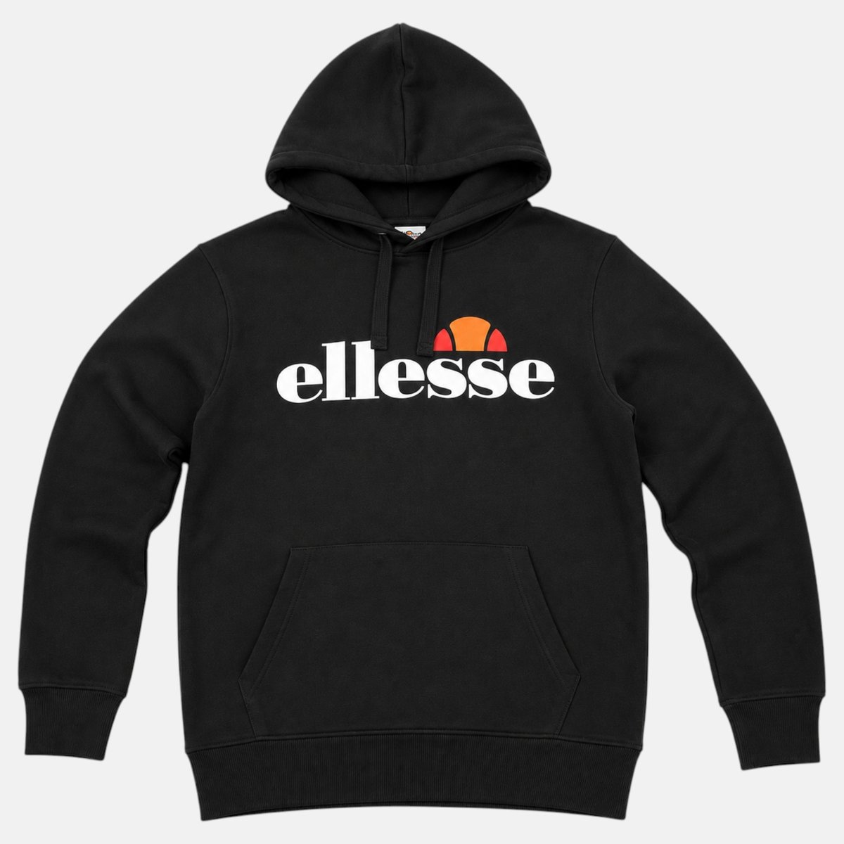 Sweat à capuche à cordon, poche kangourou STREETWEAR noir, ELLESSE