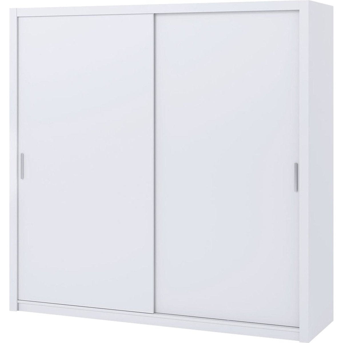 Armoire coulissante contemporaine en bois blanc, RECOLLECTION