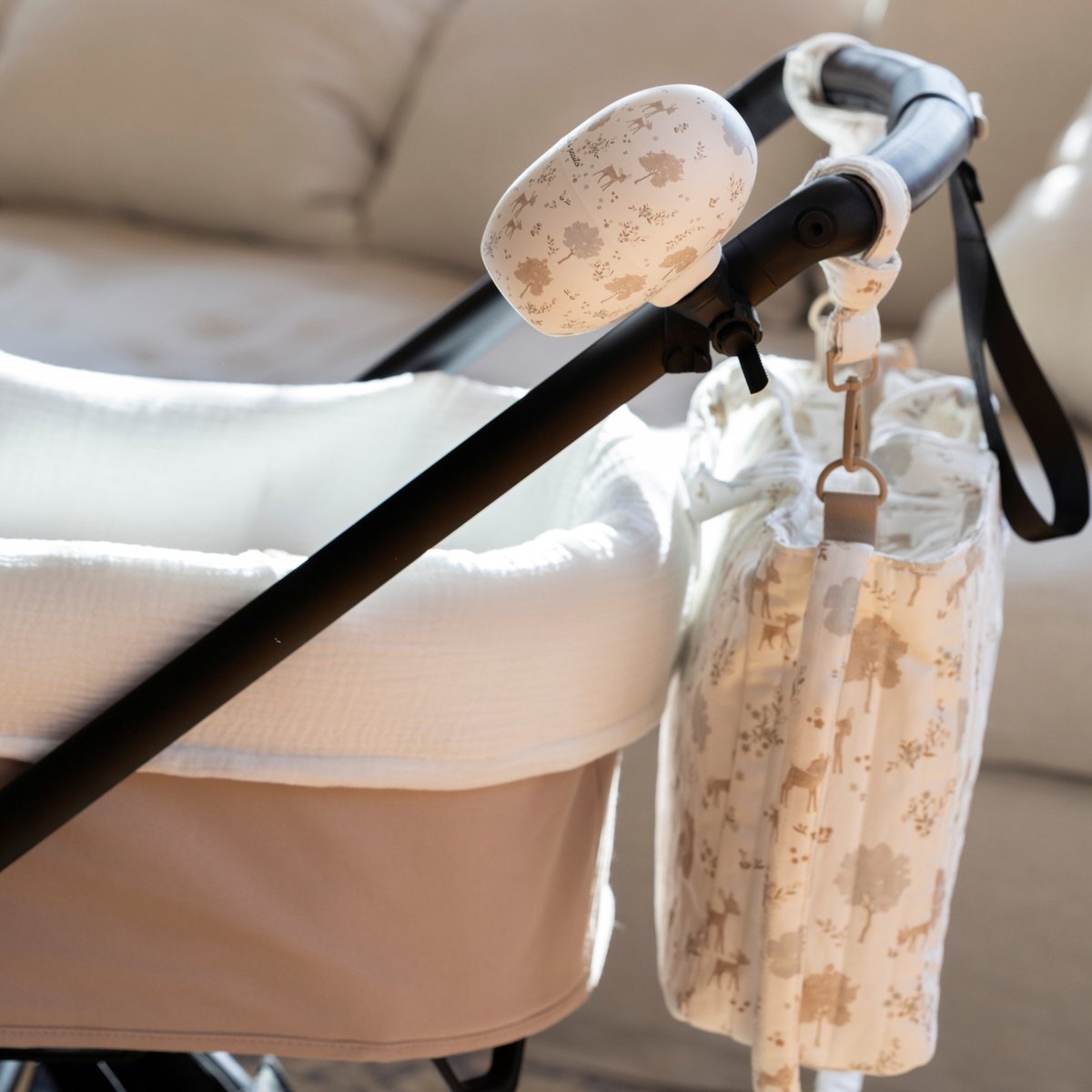 Berceur automatique pour poussette beige, PASITO A PASITO
