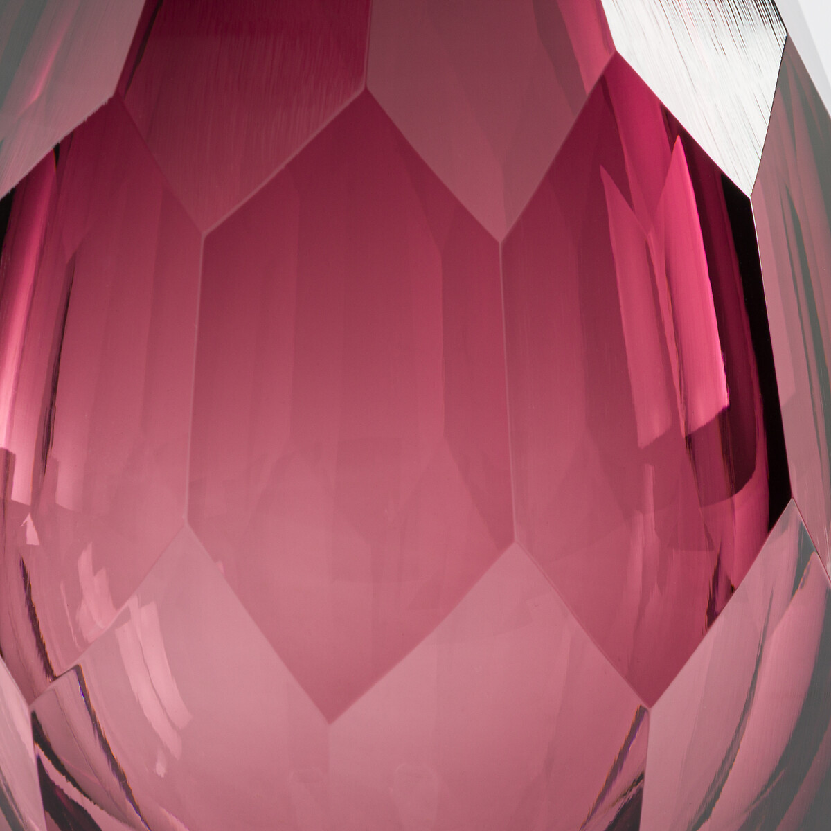 Vase en verre épais bourgogne, Veneto bourgogne, AM.PM