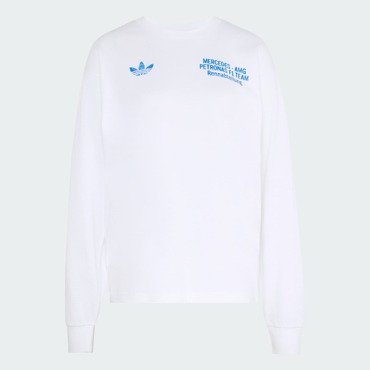 T-Shirt Manches Longues Mercedes - Amg Petronas Formula 1 Team Blue Wonder T-Shirt Manches Longues Mercedes - Amg Petronas Formula 1 Team Blue Wonder white / blue bird, adidas Performance