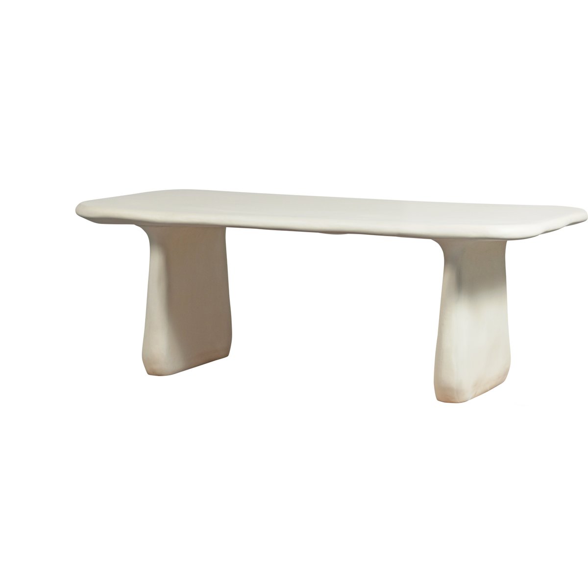 Table de jardin en polymère renforcé de fibres LOGGIA beige, WOOOD