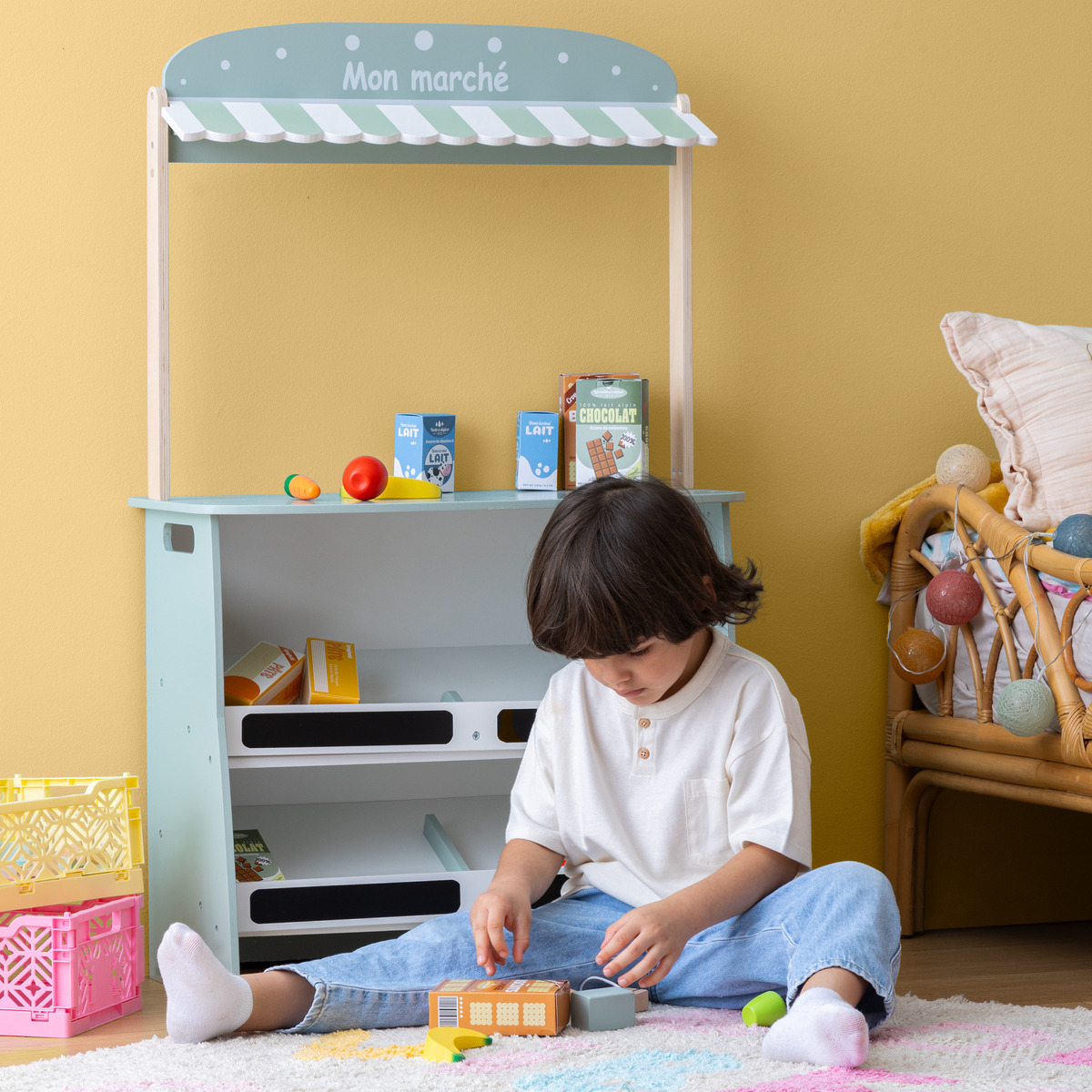 Marchande enfant AKSEL vert clair, ATMOSPHERA