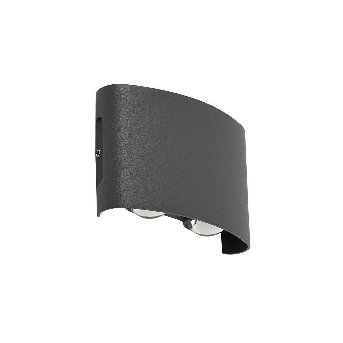 Applique extérieure en aluminium moderneLED anthracite, LINDBY