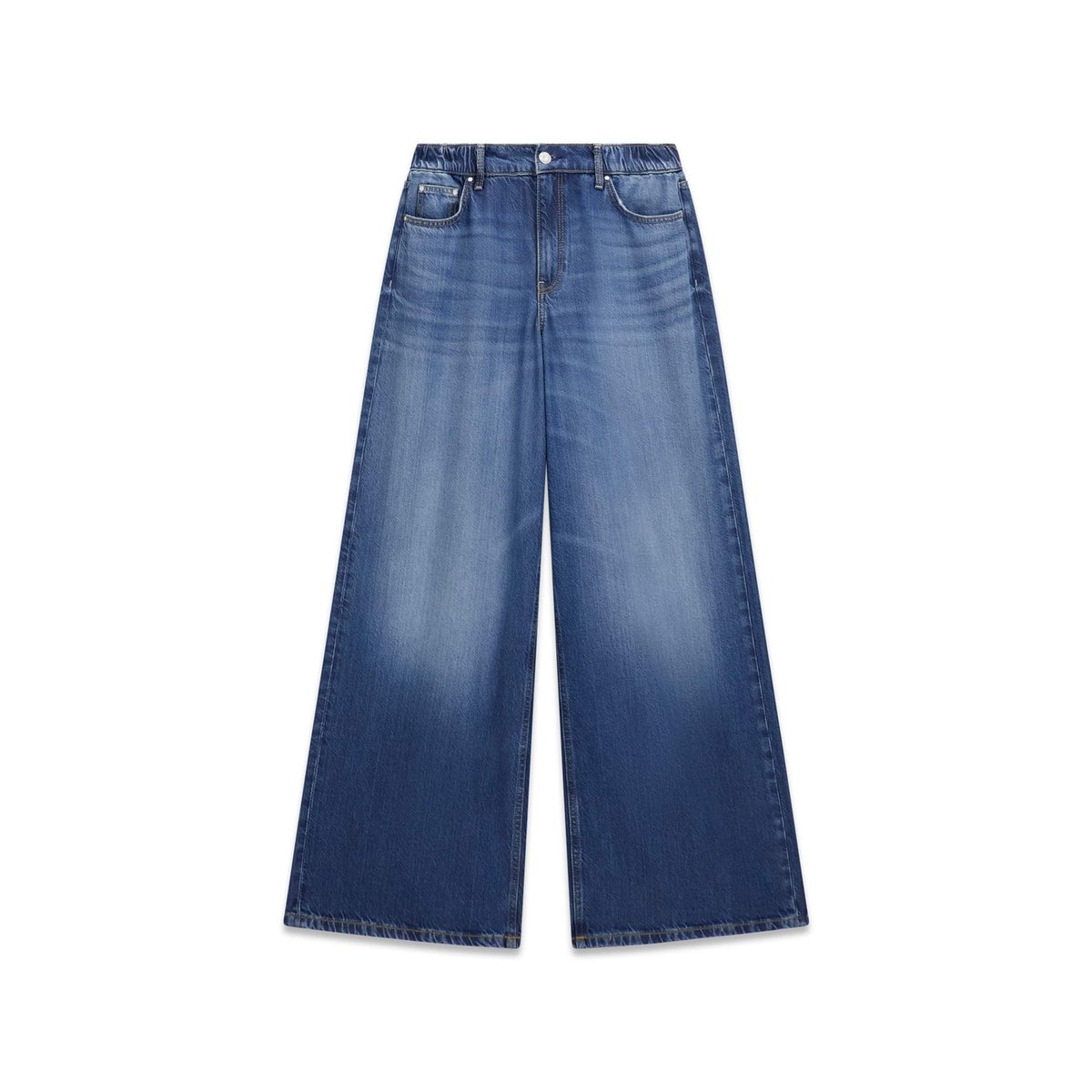 Jeans À Jambes Larges bleu, GUESS